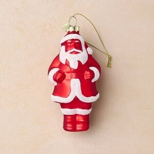 NIB. JOHN DERIAN Santa Holiday Ornament